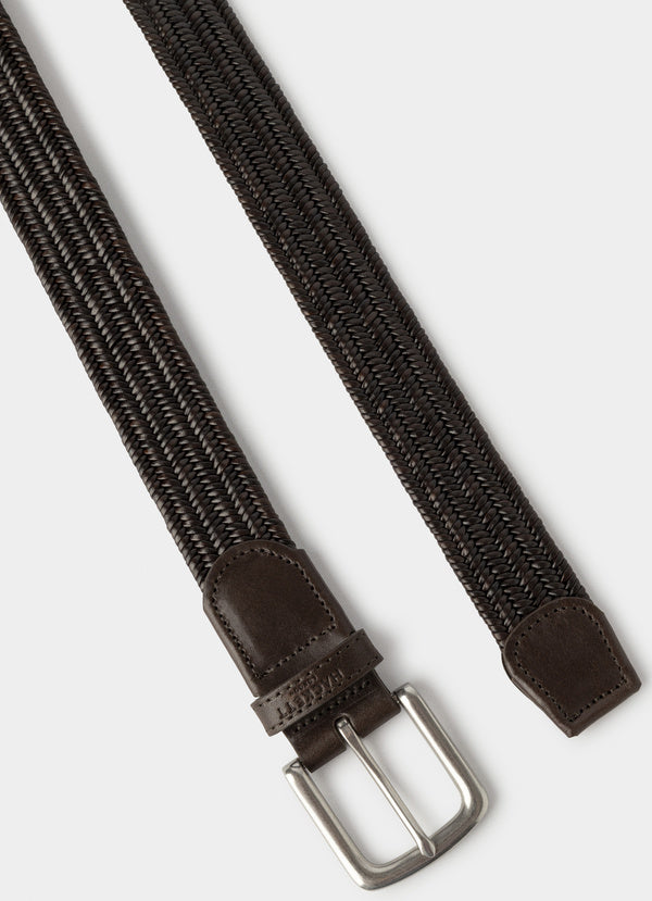 Hackett London TUBULR CRD PLAIT BLT BROWN foto 3