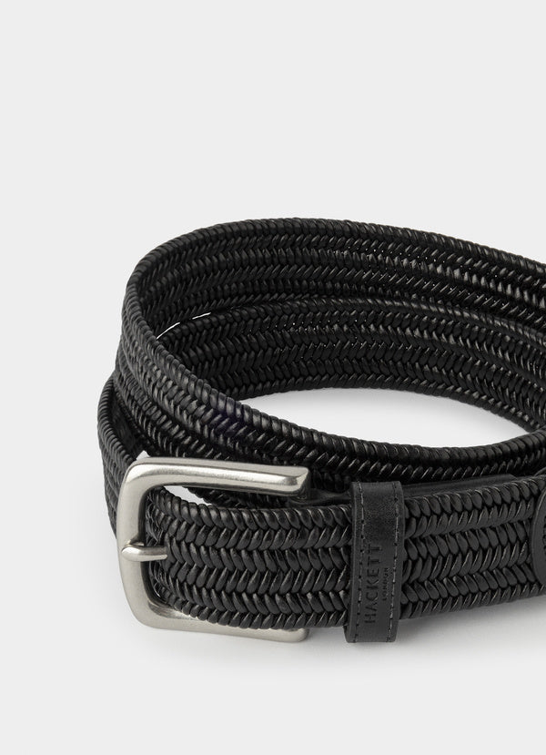 Hackett London TUBULR CRD PLAIT BLT BLACK foto 2