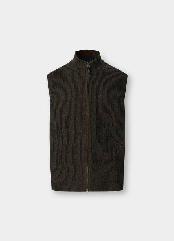 Sweater Rib Zip Gilet – Hackett London | H.Avenue – havenuecl