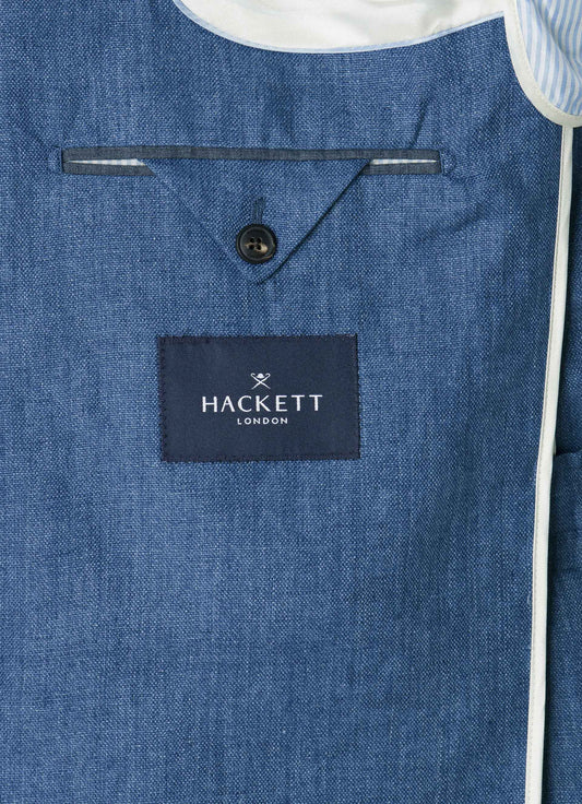 LINEN DELAVE HOPSACK